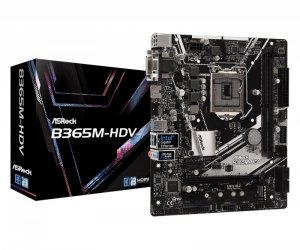 ASRock Płyta główna B365M-HDV s1151 2DDR4 HDMI/DVI/D-SUB UATX