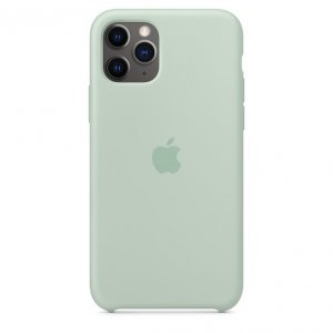 Apple Silikonowe etui do iPhone'a 11 Pro - akwamaryna