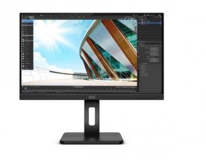 AOC Monitor 27P2C 27 IPS HDMI DP USB-C KVM Pivot