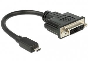 Delock Adapter HDMI MICRO (M)-DVI-D(F)(24+5)