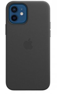 Apple Skórzane etui z MagSafe do iPhone'a 12 /12 Pro -czarne
