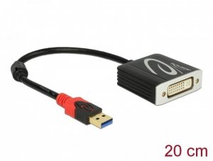 Delock Adapter USB-A M 3.0 - DVI-I(24+5)