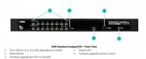 Hewlett Packard Enterprise Przełącznik ATEN CS1308 G2 0x1x8 Analog KVM Switch Q1F45A