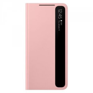 Samsung Etui Smart ClearView Cover Pink do S21