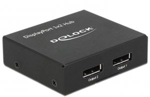 Delock Splitter Video Displayport 1.2 -> 2x  Displayport 1.2 4K
