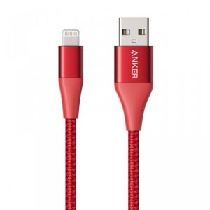 Anker Kabel PowerLine+ II  USB-A - LTG 3ft czerwony