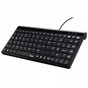 Hama Klawiatura Slimline Mini S720 US