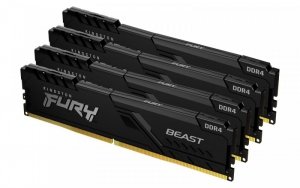 Kingston Pamięć DDR4 FURY Beast 128GB(4*32GB)/2666  CL16