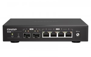QNAP Przełącznik PlugPlay 2x10GbE SFP+ QSW-2104-2S