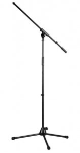 CAYMON CST320/B - statyw mikrofonowy z ramieniem, na tripodzie, regulowany, czarny