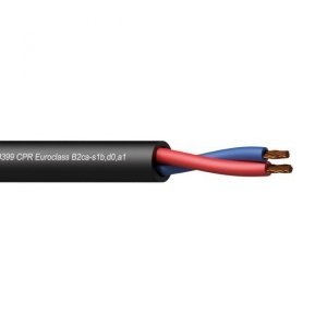 PROCAB Kabel głośnikowy 2 x 2.5 mm. - 13 AWG EN50399 CPR Euroclass B2ca-s1b,d0,a1 300 m - CLS225-B2CA/3