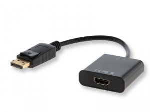 Savio Adapter DisplayPort (M) - HDMI (F), CL-55