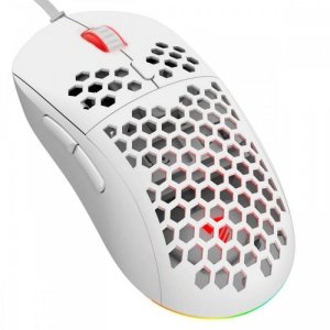 Savio Mysz gamingowa HEX-R biała