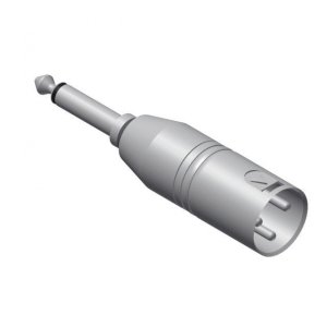 PROCAB Przejściówka Męski XLR na 6,3 mm Jack Męski Mono - VC126