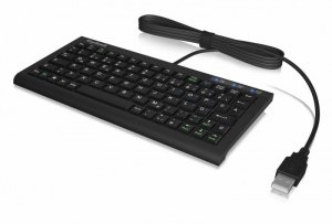 KEYSONIC Klawiatura Mini ACK-3400U (US) Layout US, SoftSkin USB