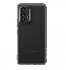 Samsung Etui Soft Clear Cover do Galaxy A53 EF-QA536TBEGWW, czarne