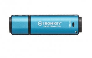 Kingston Pendrive 128GB IronKey Vault Privacy 50 AES-256 FIPS-197