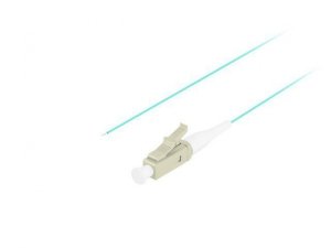 Lanberg Pigtail MM LC/UPC OM3 Easy Strip 50/125 2M aqua