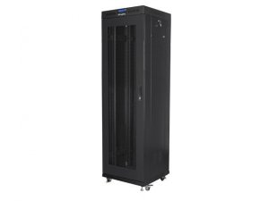 Lanberg Szafa stojąca rack 19 42U 600x600, czarna