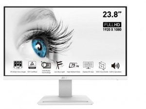 MSI Monitor PRO MP243W  23.8 cala IPS/FHD/5ms/75Hz/Biały