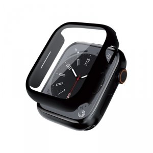 CRONG Etui ze szkłem Hybrid Watch Case Apple Watch 44mm Czarne