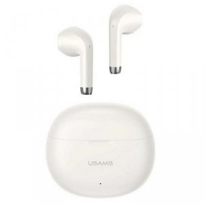 USAMS Słuchawki Bluetooth 5.3 TWS Rhymbo series Beżowe