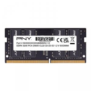 PNY Pamięć notebookowa 16GB DDR4 SODIMM 3200 MN16GSD43200-TB