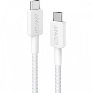 Anker Kabel 322 USB-C do USB-C oplot 0.9m biały