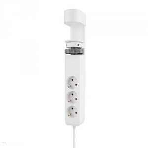 Neomounts Listwa biurkowa DS22-840WH6 230/USB/USB-C biała