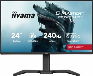IIYAMA Monitor 23.8 cala GB2471HSU-B1 IPS,FHD,240Hz,2xHDMI,DP,1xUSB 3.2,     1xUSB C, Adaptive G-SYNC - 1920 x 1080 @48-240Hz  D