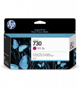 HP 730 130-ml Magenta DesignJet Ink Cartridge (P2V63A)