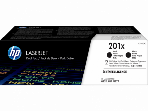 HP Toner 201X HY Original LaserJet 2pk Black CF400XD