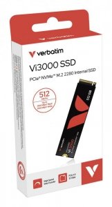 Verbatim Vi3000 PCIe NVMe M.2 SSD 512GB
