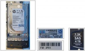 Hewlett Packard Enterprise DRV 4TB HDD 6GSAS 7.2K LFF