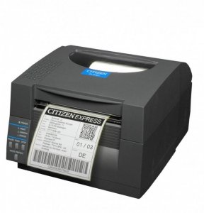 Citizen CL-S521II Printer Direct  thermal, Black, UK+EN Plug  CL-S521II, Direct thermal, 203 x 203 DPI, 150 mm/sec, Wired, Black