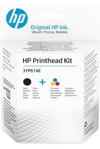 Zestaw głowicy drukującej HP GT 3YP61AE, czarna/trójkolorowa (3YP61AE)