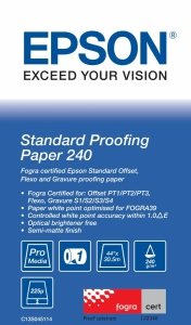 Epson Papier Standard Proofing Paper, 44 x 30,5 m 240g/m2 C13S045114
