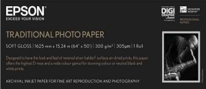 Epson Papier fotograficzny Traditional Photo Paper, 64x 15m 300g/m2 C13S045107
