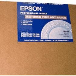 Papier matowy w arkuszch Epson Textured Fine Art 24''x30'' 425g/m2 20ark C13S041450