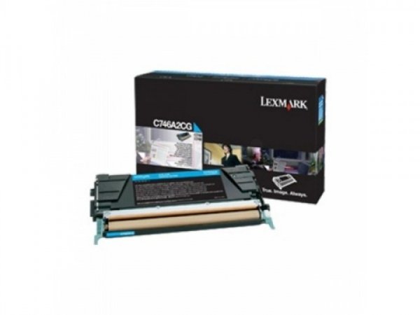 Lexmark Wkład atramentowy Cyan Corporate Toner Cartridge