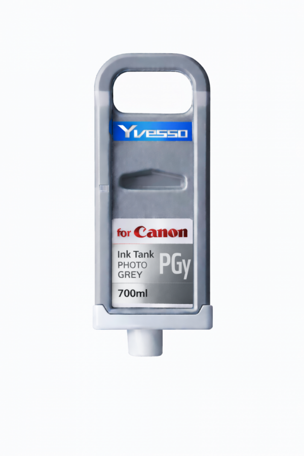 Tusz zamiennik Yvesso do Canon PFI-1700PGY (PFI1700PGY) Photo Grey 700ml do PRO-2000 / 2100 / PRO-4000 / 4100 / PRO-4000s / PRO-6000s / 6100