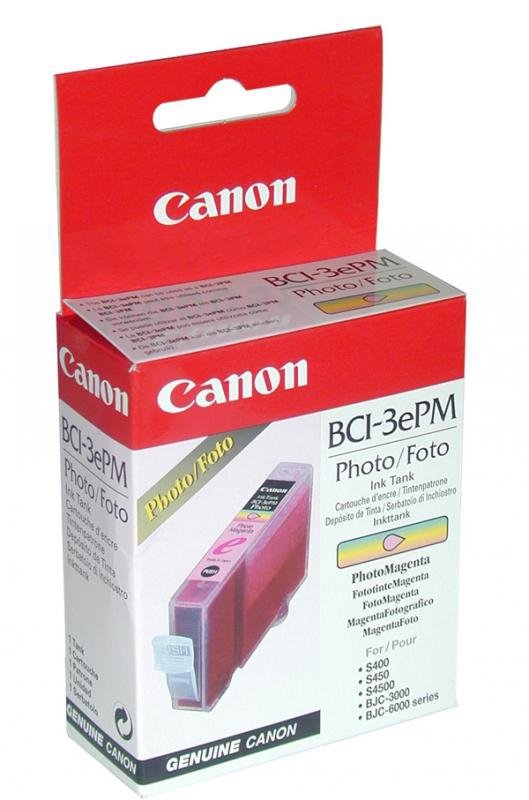 Wkład PHOTO Magenta Canon BCI-3PM Jasna Purpura