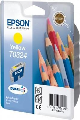 Wkład żółty do Epson Stylus C70/C80 T0324