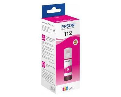 Epson Tusz 112 EcoTank Magenta 70ml 6000str C13T06C34A