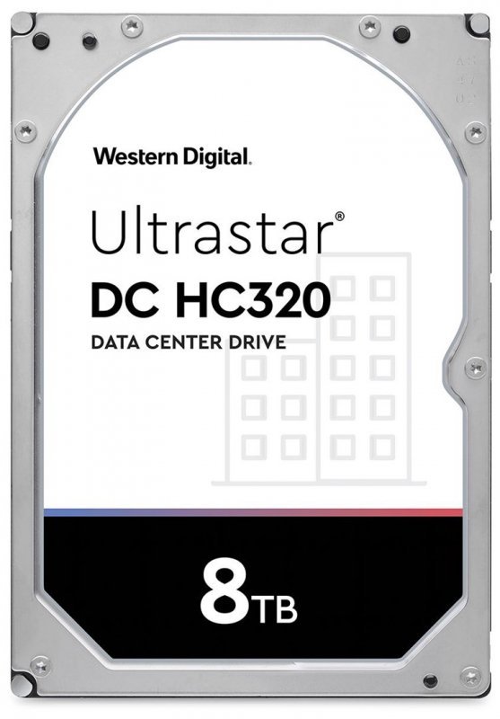 Dysk serwerowy HDD Western Digital Ultrastar DC HC320 (7K8) HUS728T8TAL5204 (8 TB; 3.5&quot;; SAS3)