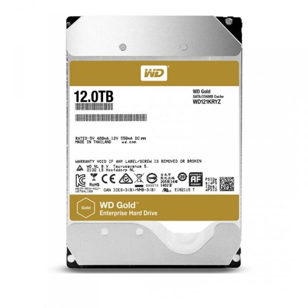 Dysk serwerowy HDD WD Gold DC HA750 (12 TB; 3.5&quot;; SATA III)