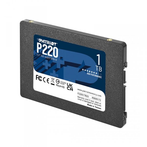 SSD PATRIOT P220 1TB SATA 2,5&quot;