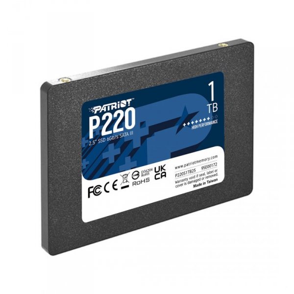 SSD PATRIOT P220 1TB SATA 2,5&quot;