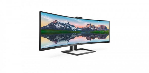 Monitor Philips 499P9H/00 (48,8&quot;; VA; 5120x1440; DisplayPort, HDMI x2; kolor czarny)