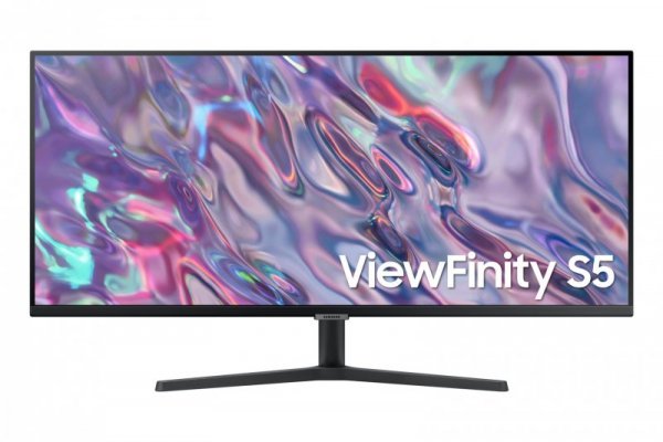 Samsung ViewFinity S5 S50GC monitor komputerowy 86,4 cm (34&quot;) 3440 x 1440 px UltraWide Quad HD LED Czarny
